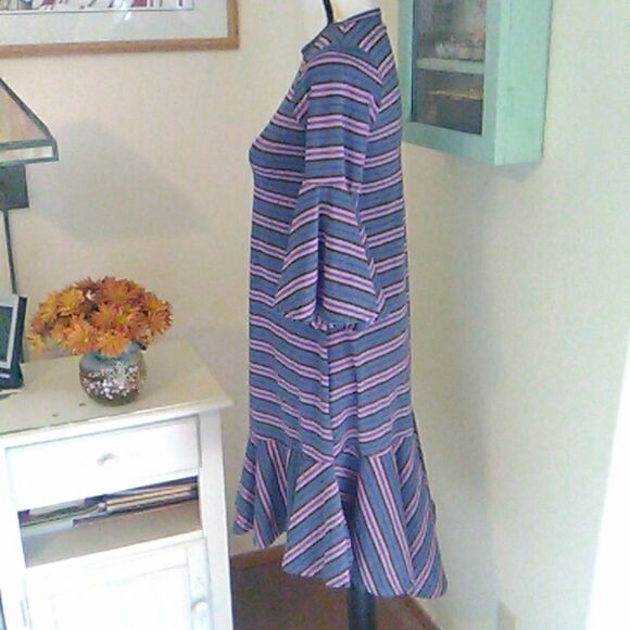 LuLaRoe Ruffled Shift Dress - Picture 6 of 12